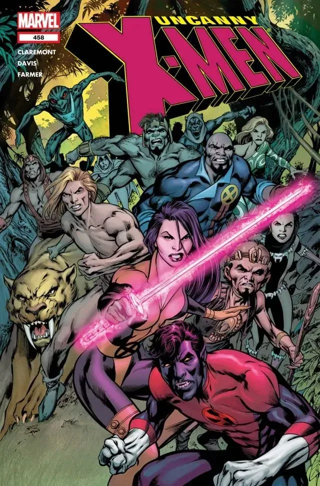 Cover of The Uncanny X-Men #458