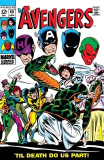 Cover of The Avengers #60