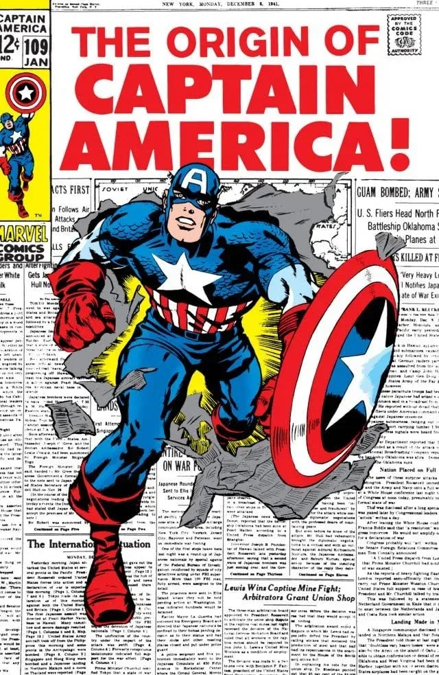 Cover of Captain America #109