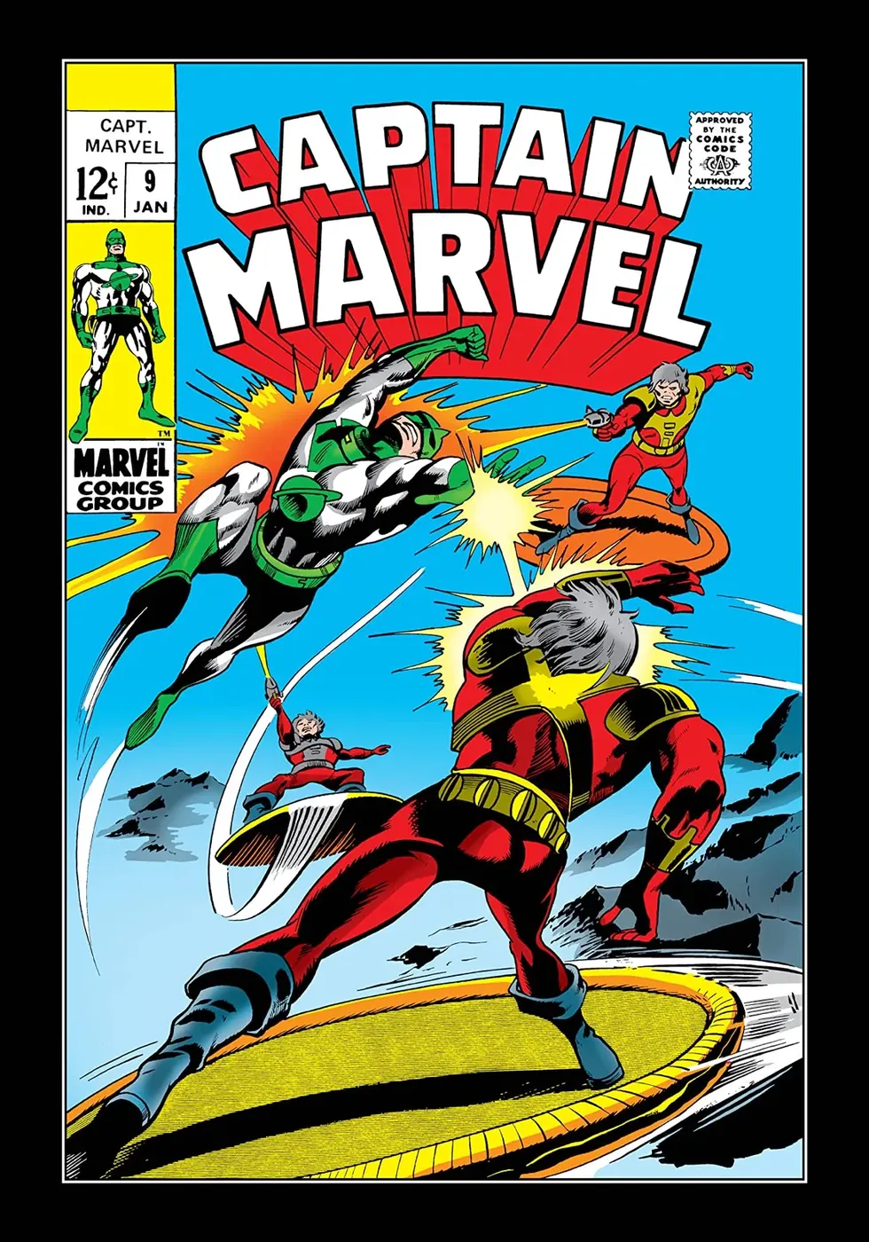 Cover of Captain Marvel #9