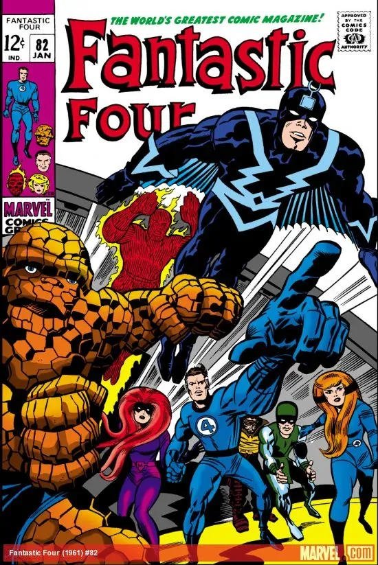 Cover of Fantastic Four #82