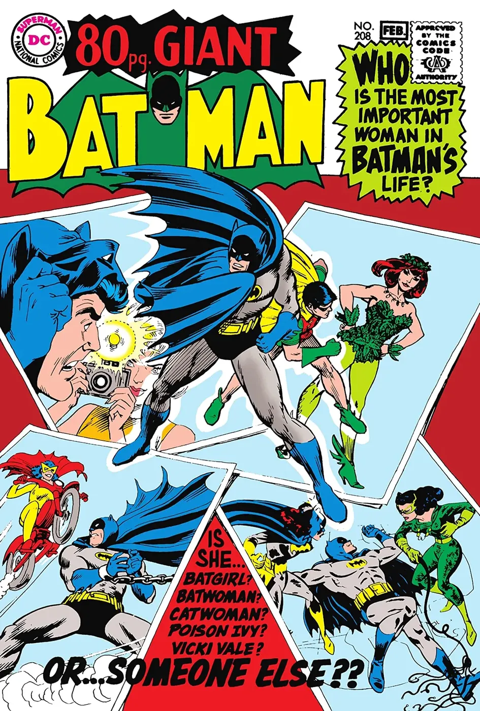 Cover of Batman #208