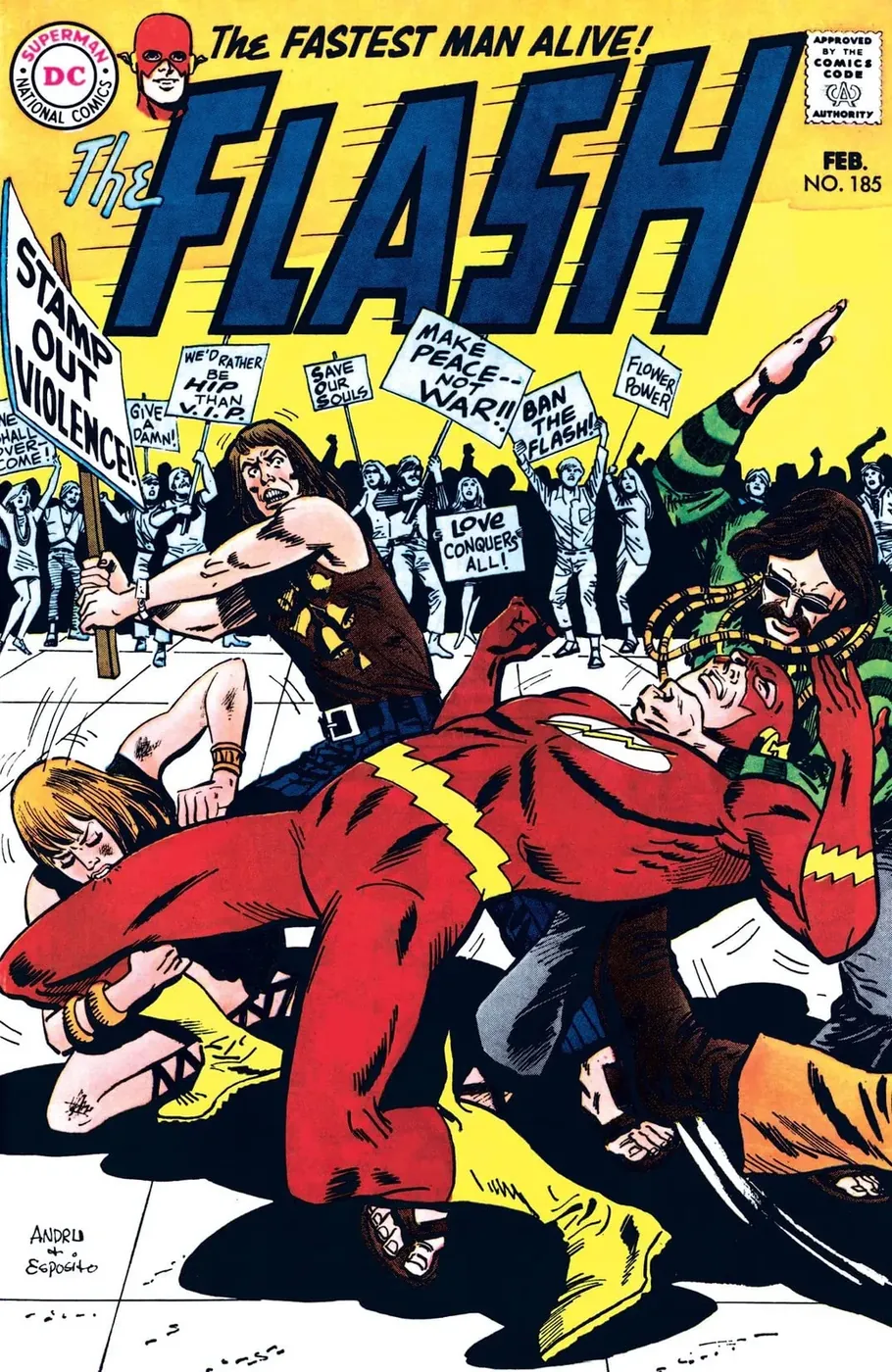 Cover of The Flash #185