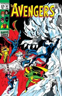 Cover of The Avengers #61
