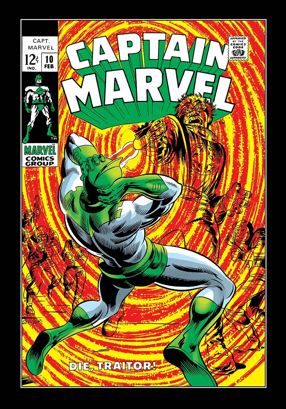 Cover of Captain Marvel #10