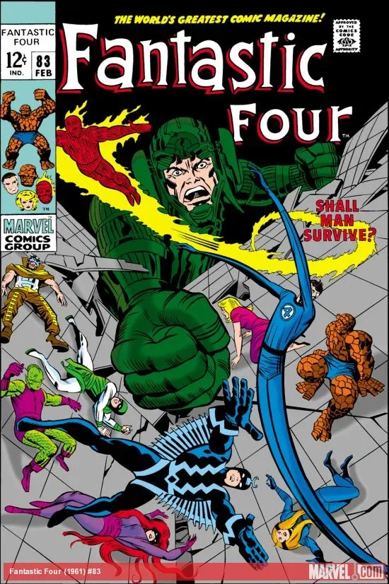 Cover of Fantastic Four #83