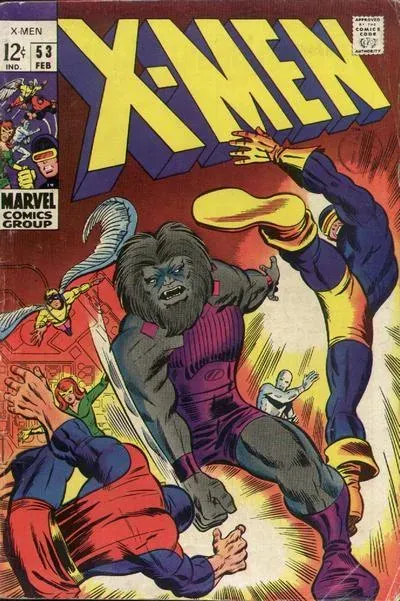 Cover of The X-Men #53