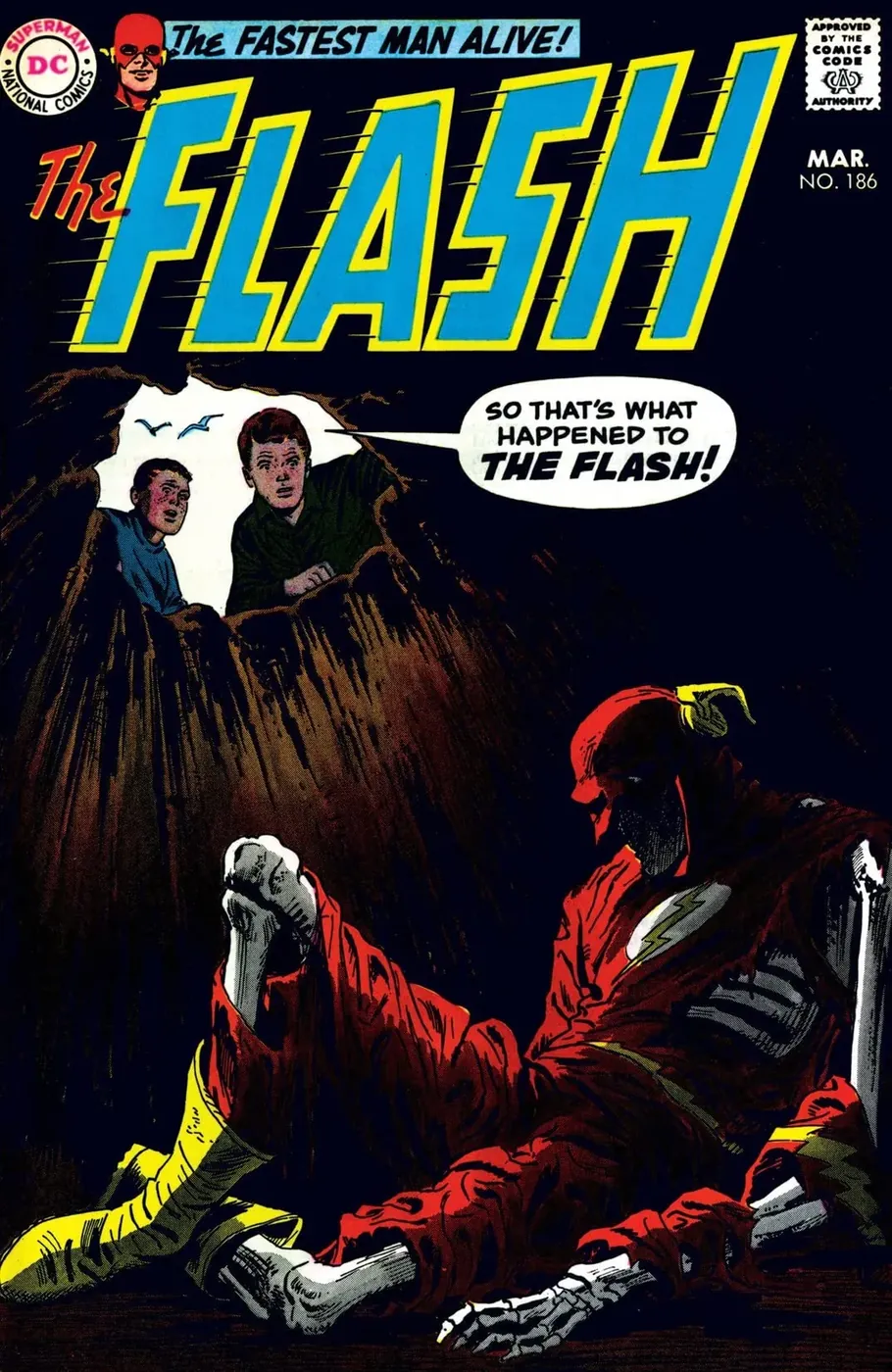 Cover of The Flash #186