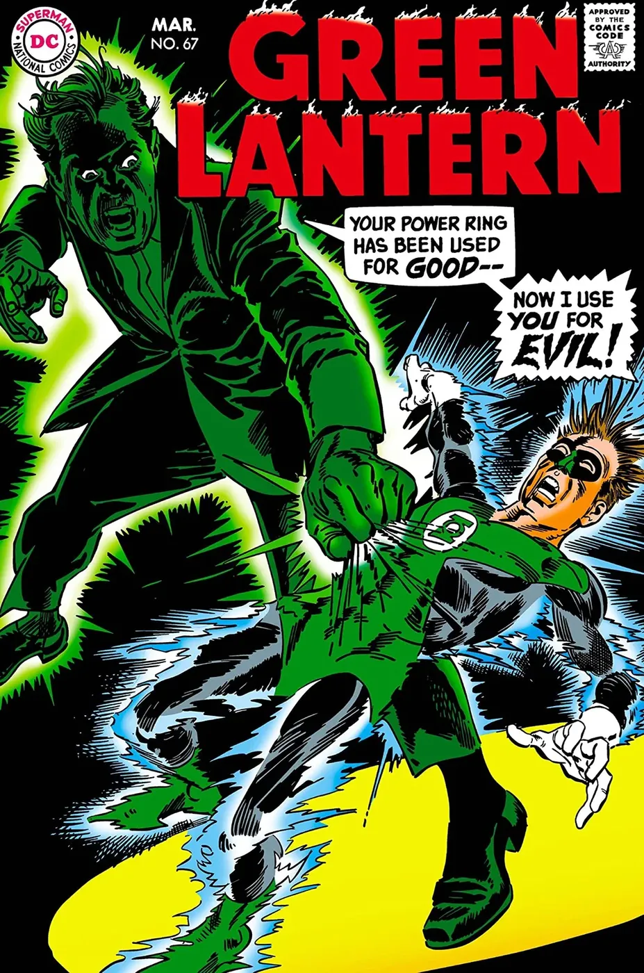 Cover of Green Lantern #67