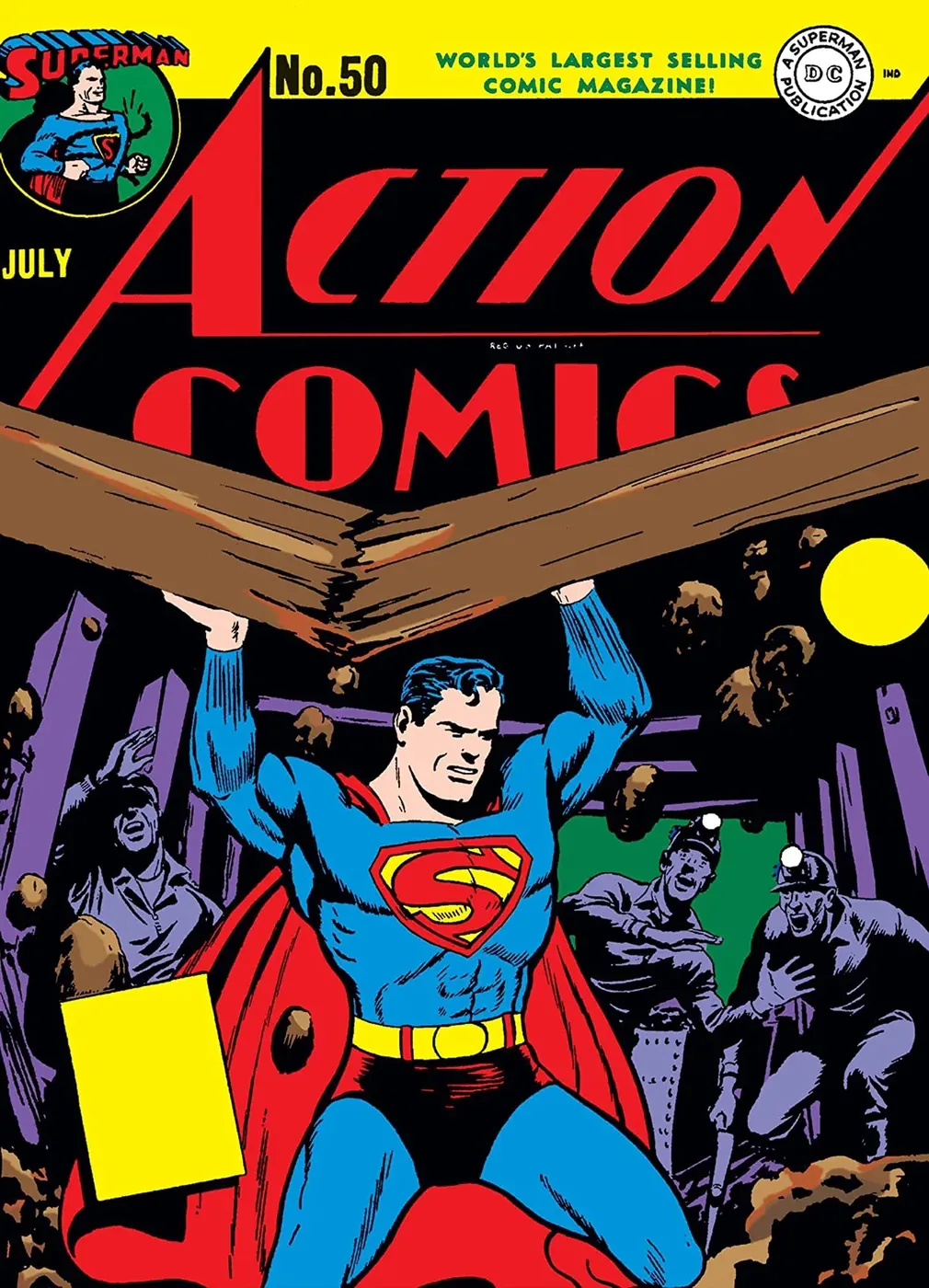 Cover of Action Comics #50