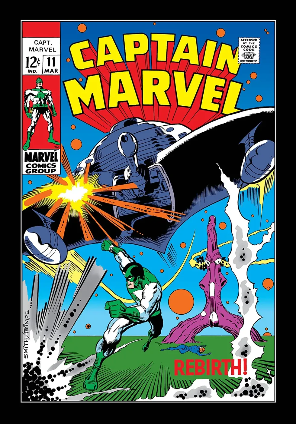 Cover of Captain Marvel #11