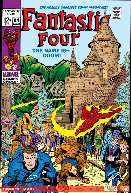 Cover of Fantastic Four #84