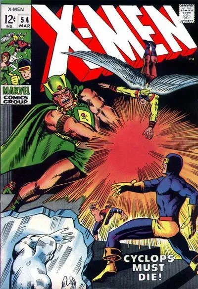 Cover of The X-Men #54