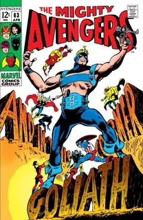 Cover of The Avengers #63