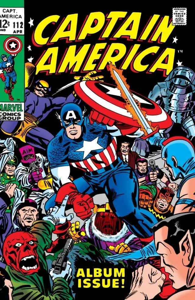 Cover of Captain America #112