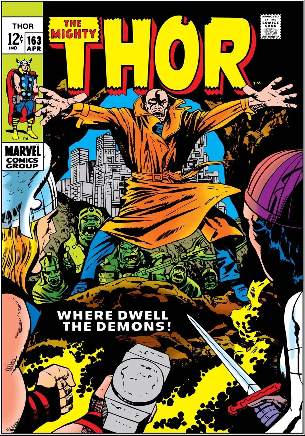 Cover of Thor #163
