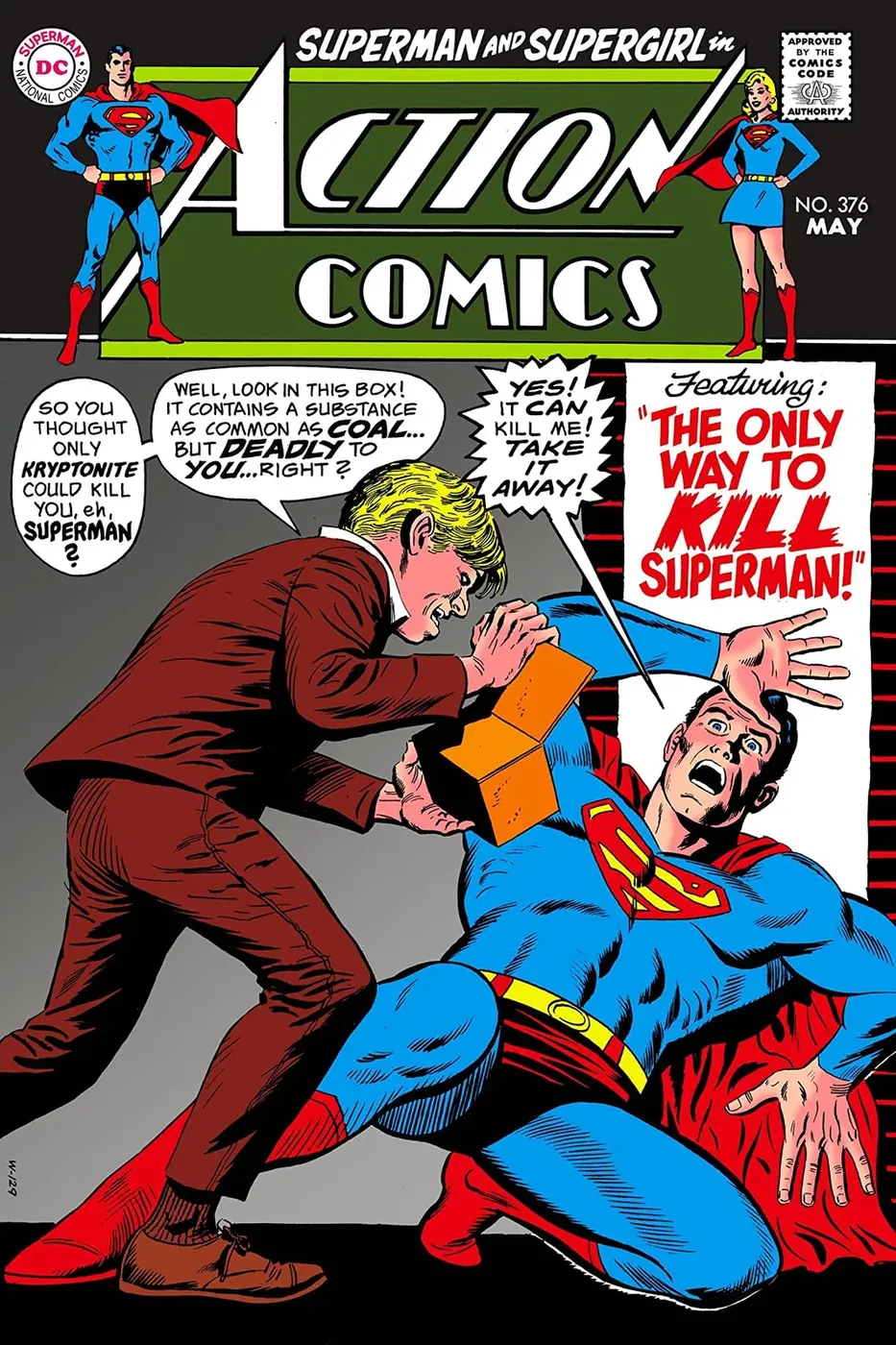 Cover of Action Comics #376