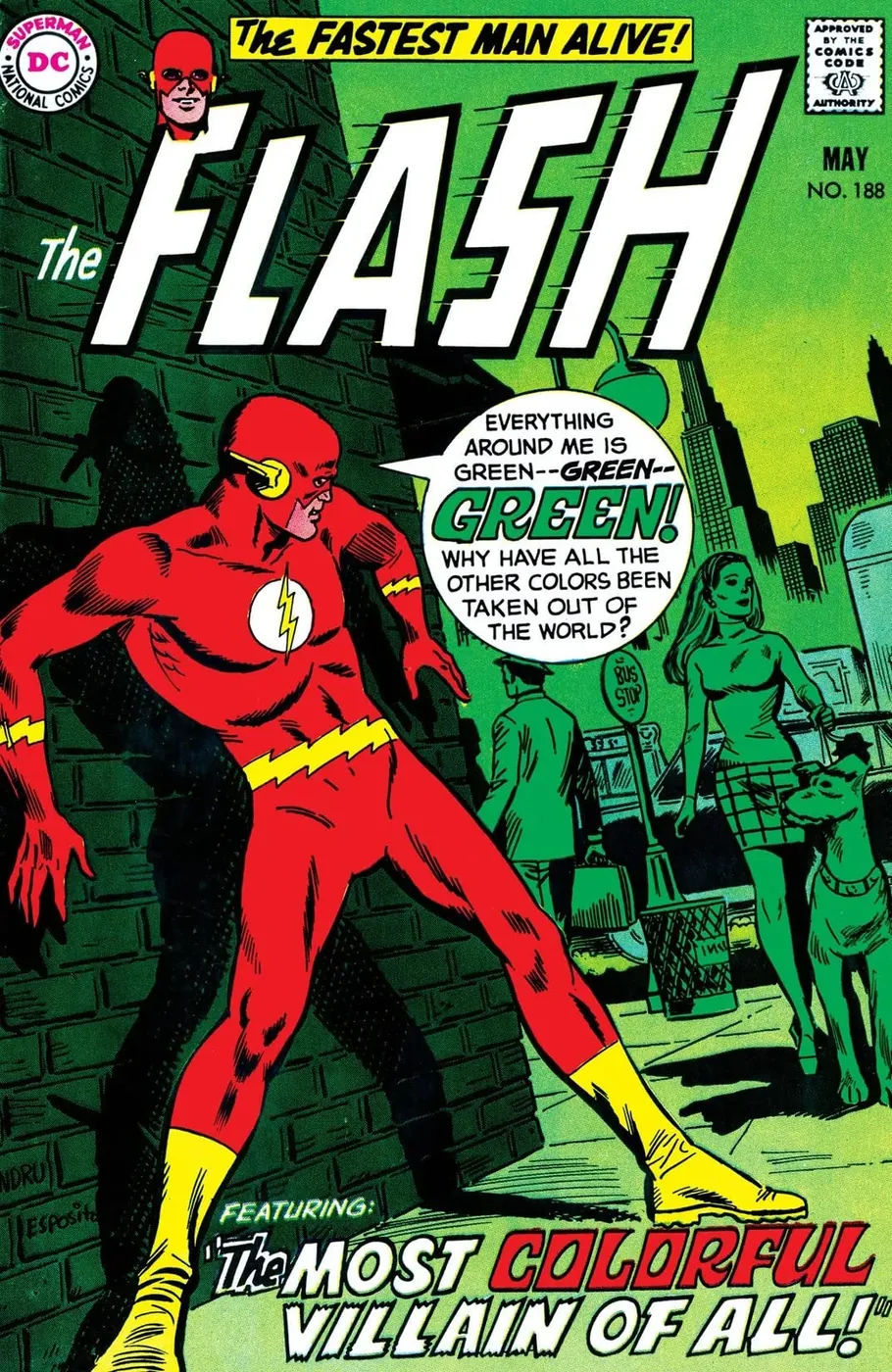 Cover of The Flash #188