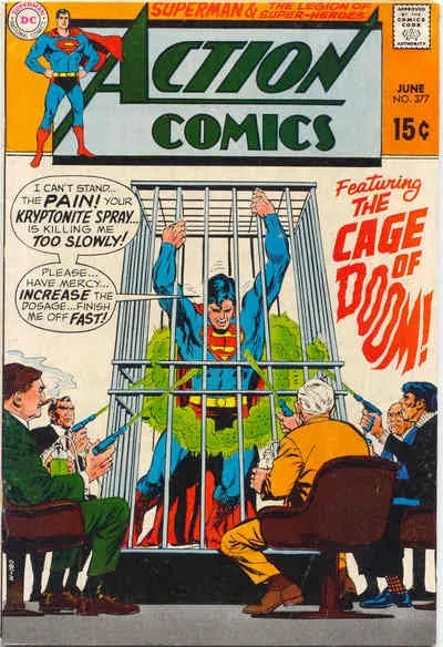 Cover of Action Comics #377
