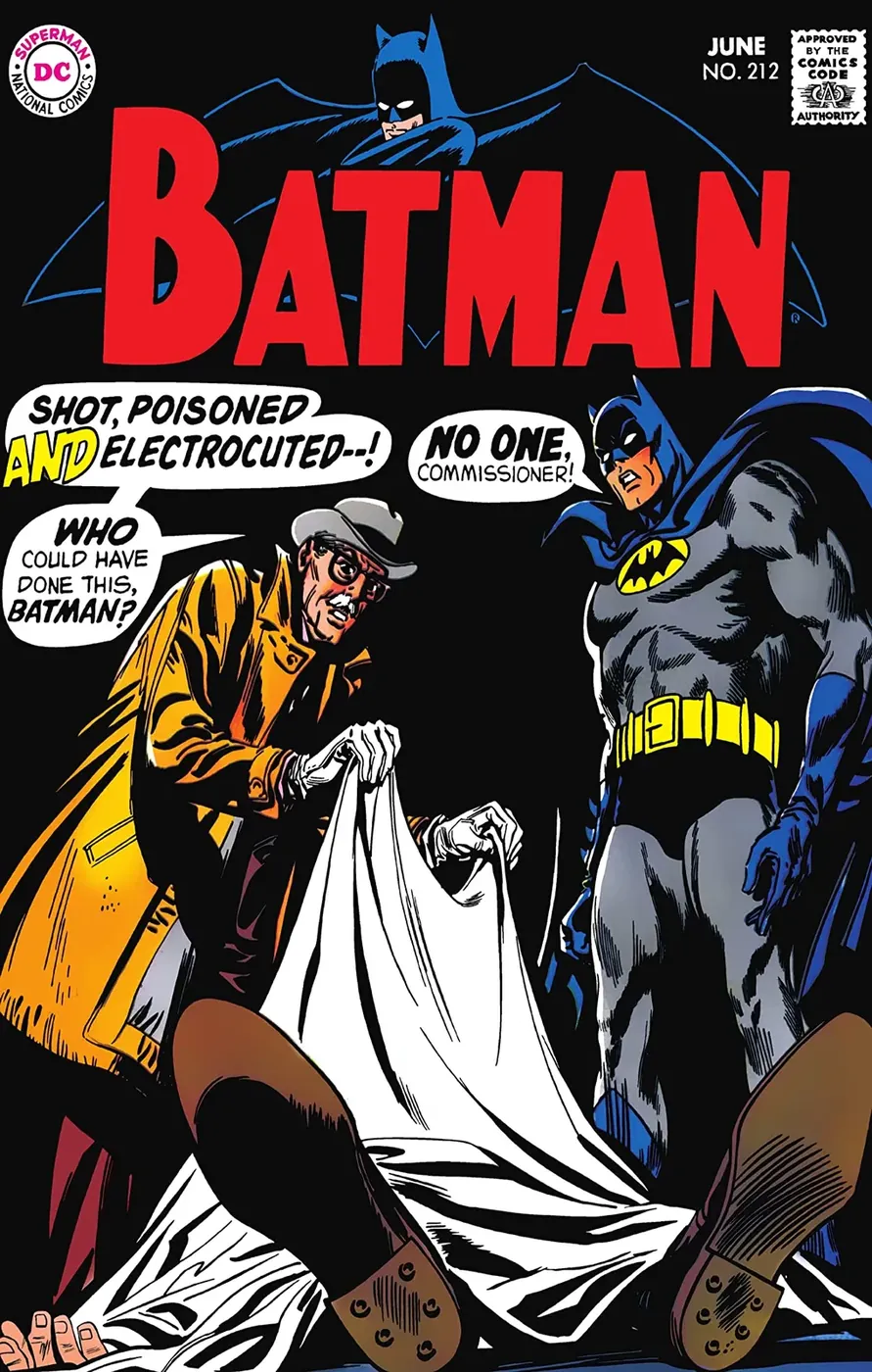 Cover of Batman #212