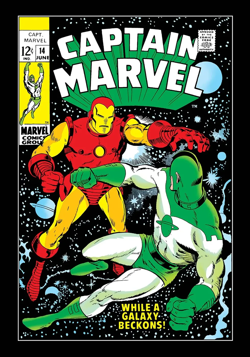 Cover of Captain Marvel #14