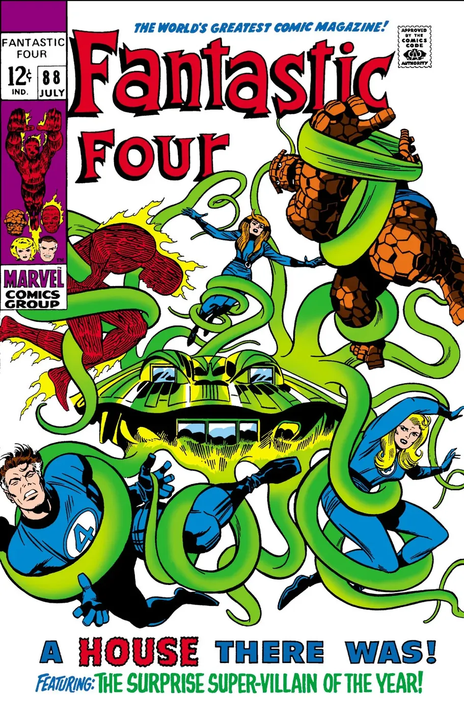 Cover of Fantastic Four #88