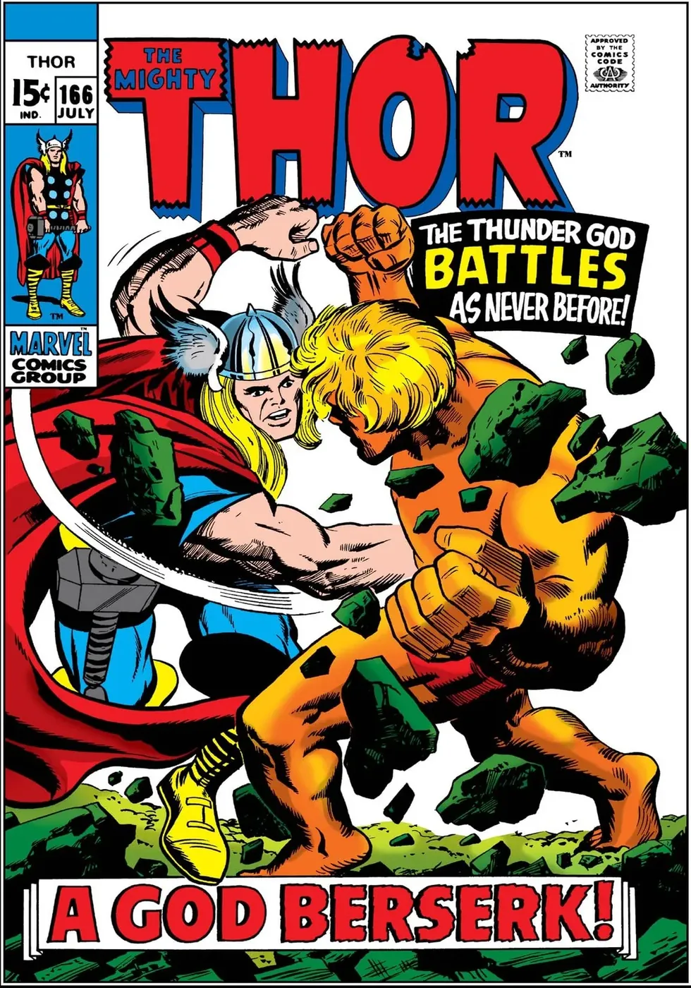 Cover of Thor #166