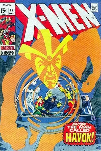 Cover of The X-Men #58