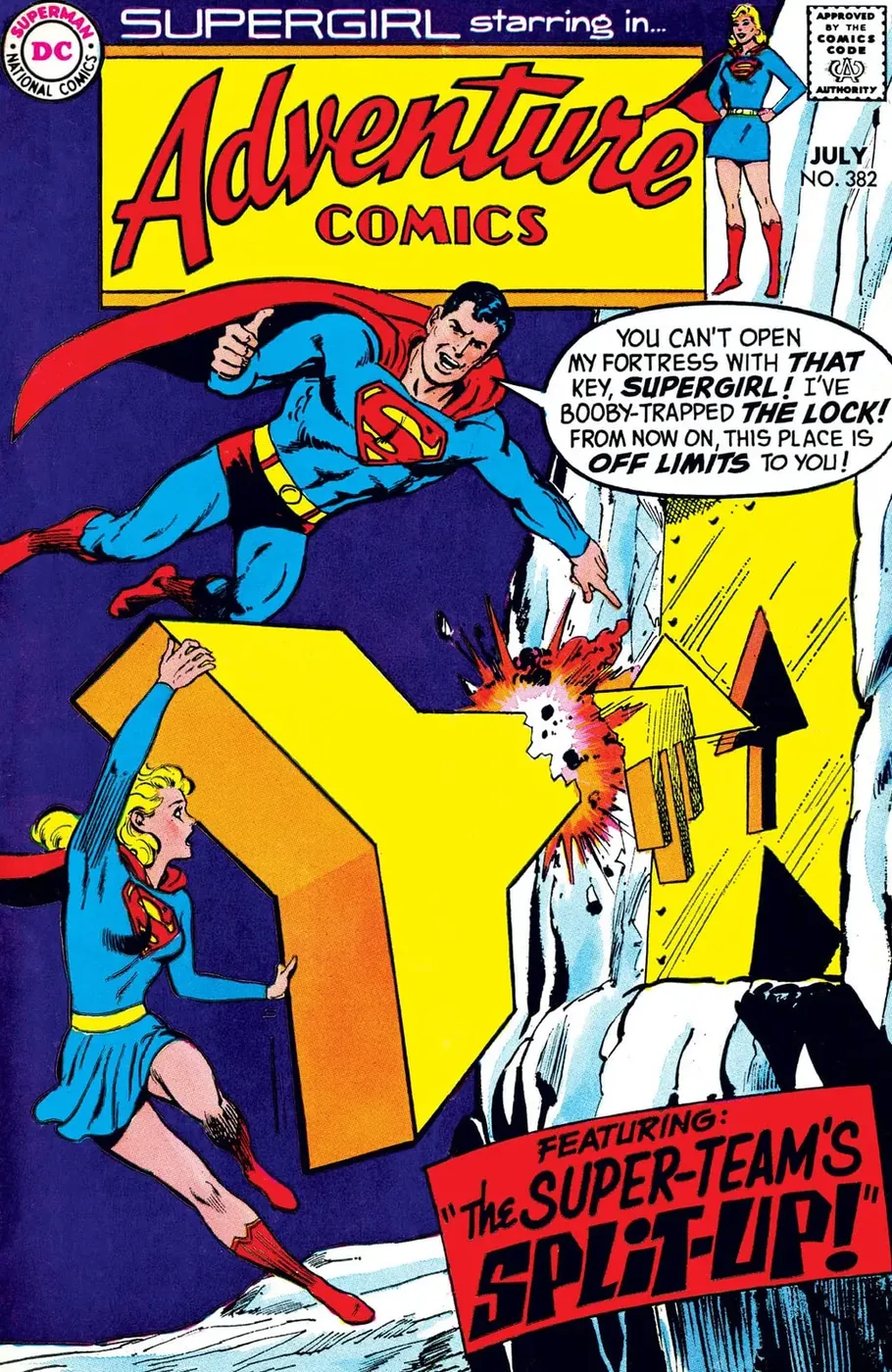 Cover of Adventure Comics #382