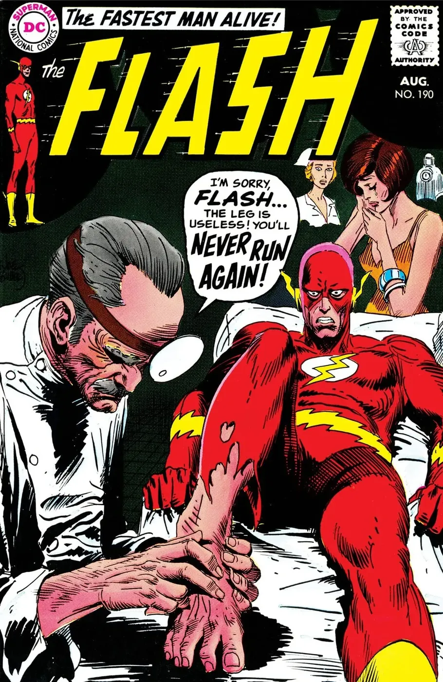 Cover of The Flash #190