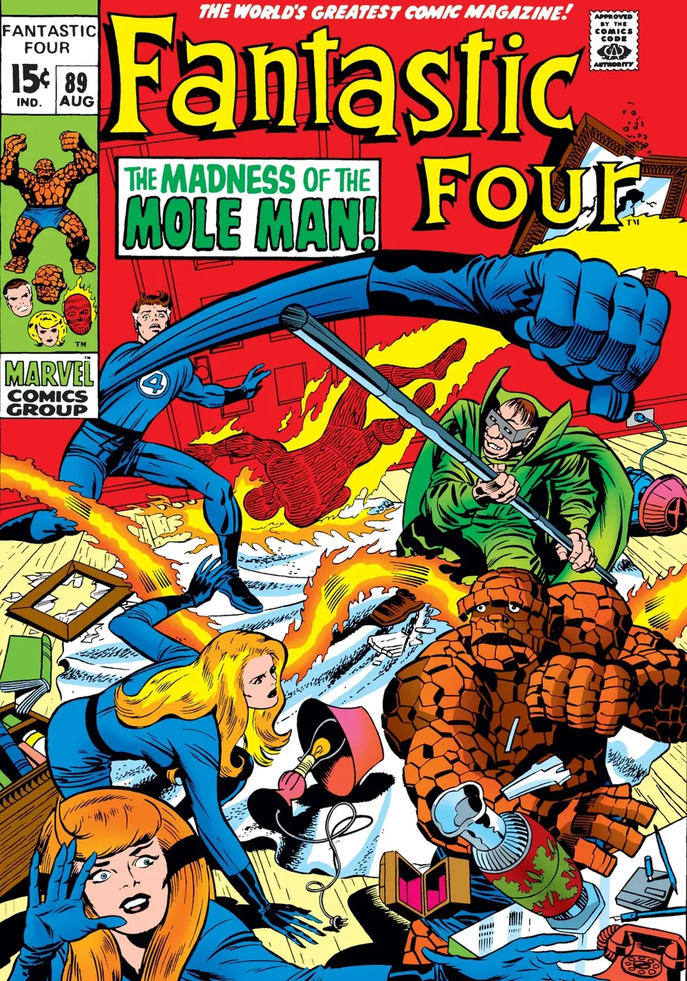 Cover of Fantastic Four #89