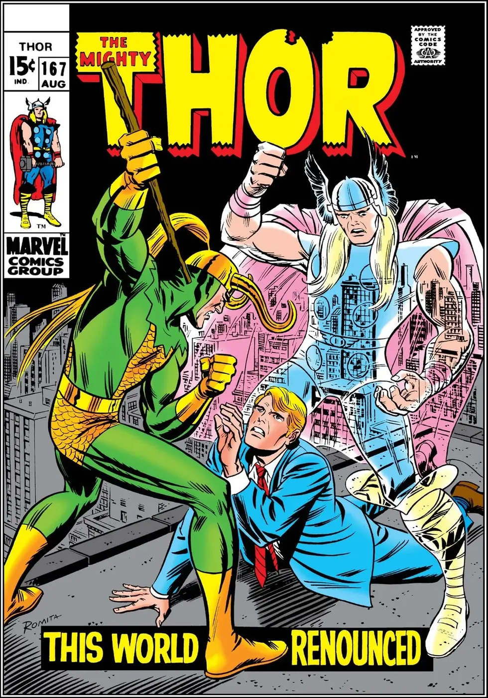 Cover of Thor #167