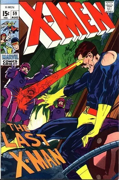 Cover of The X-Men #59