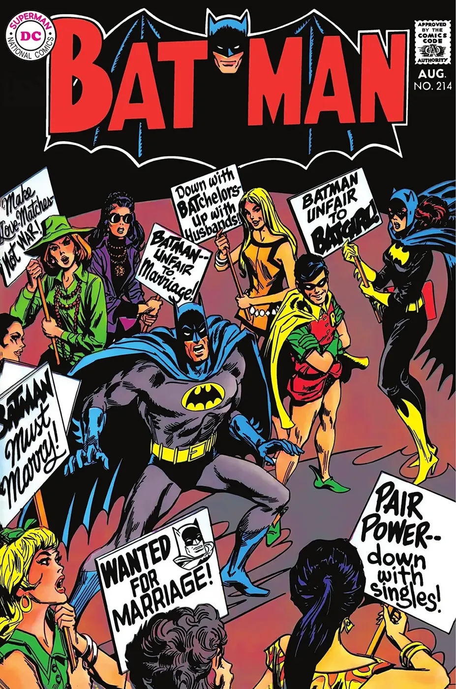 Cover of Batman #214