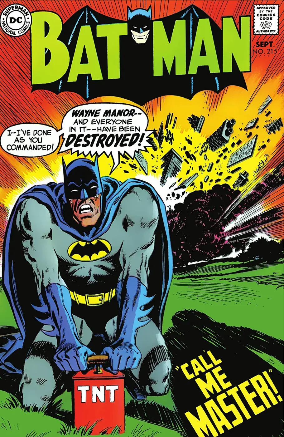 Cover of Batman #215
