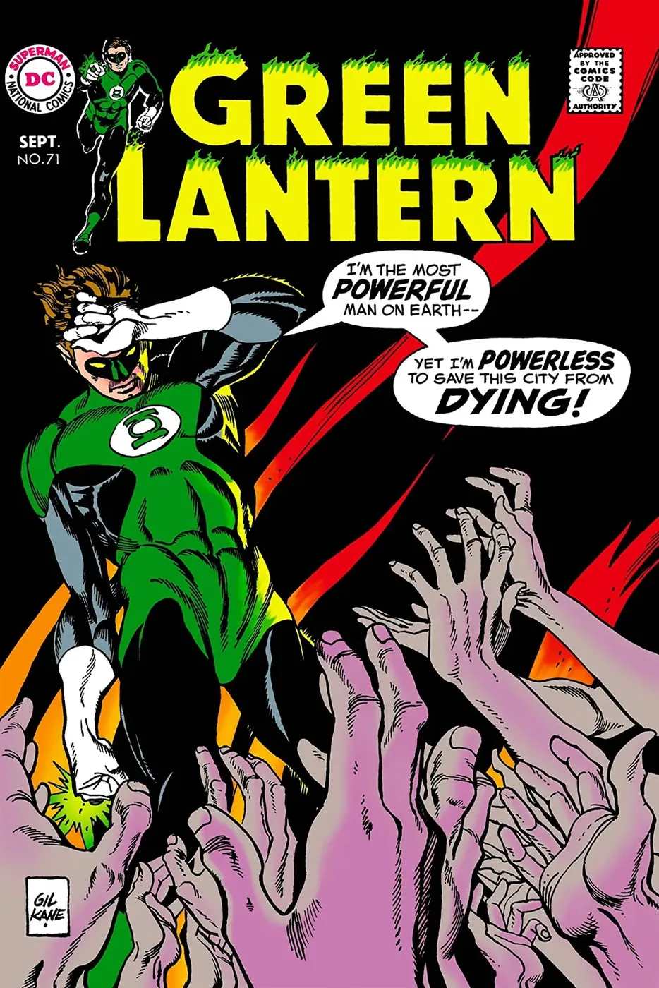 Cover of Green Lantern #71