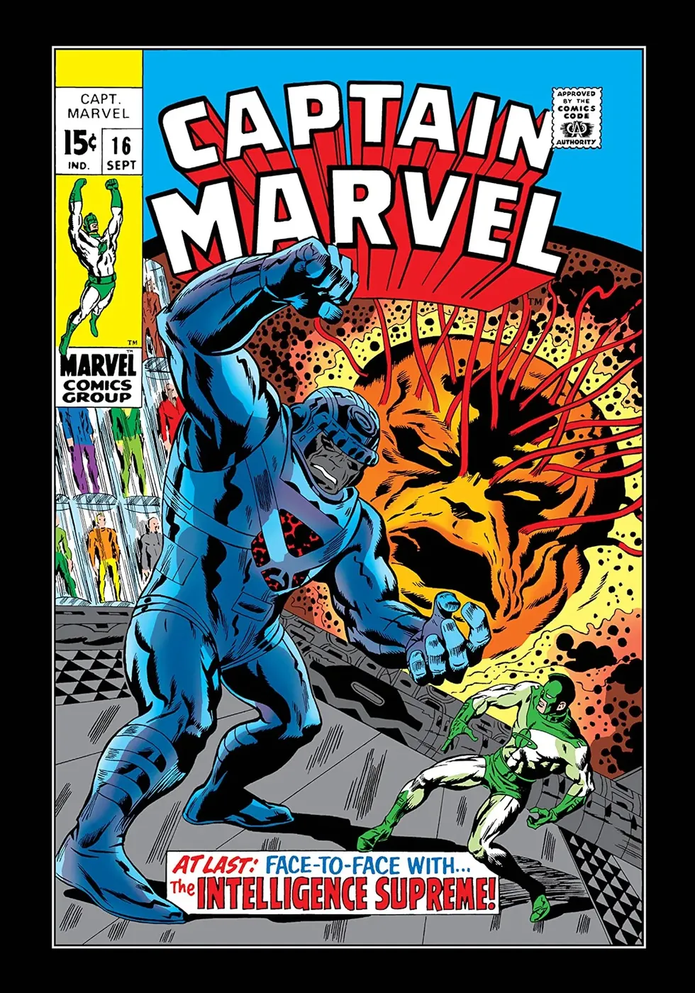 Cover of Captain Marvel #16
