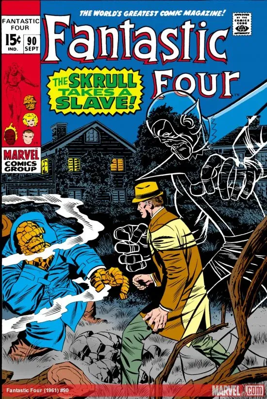 Cover of Fantastic Four #90