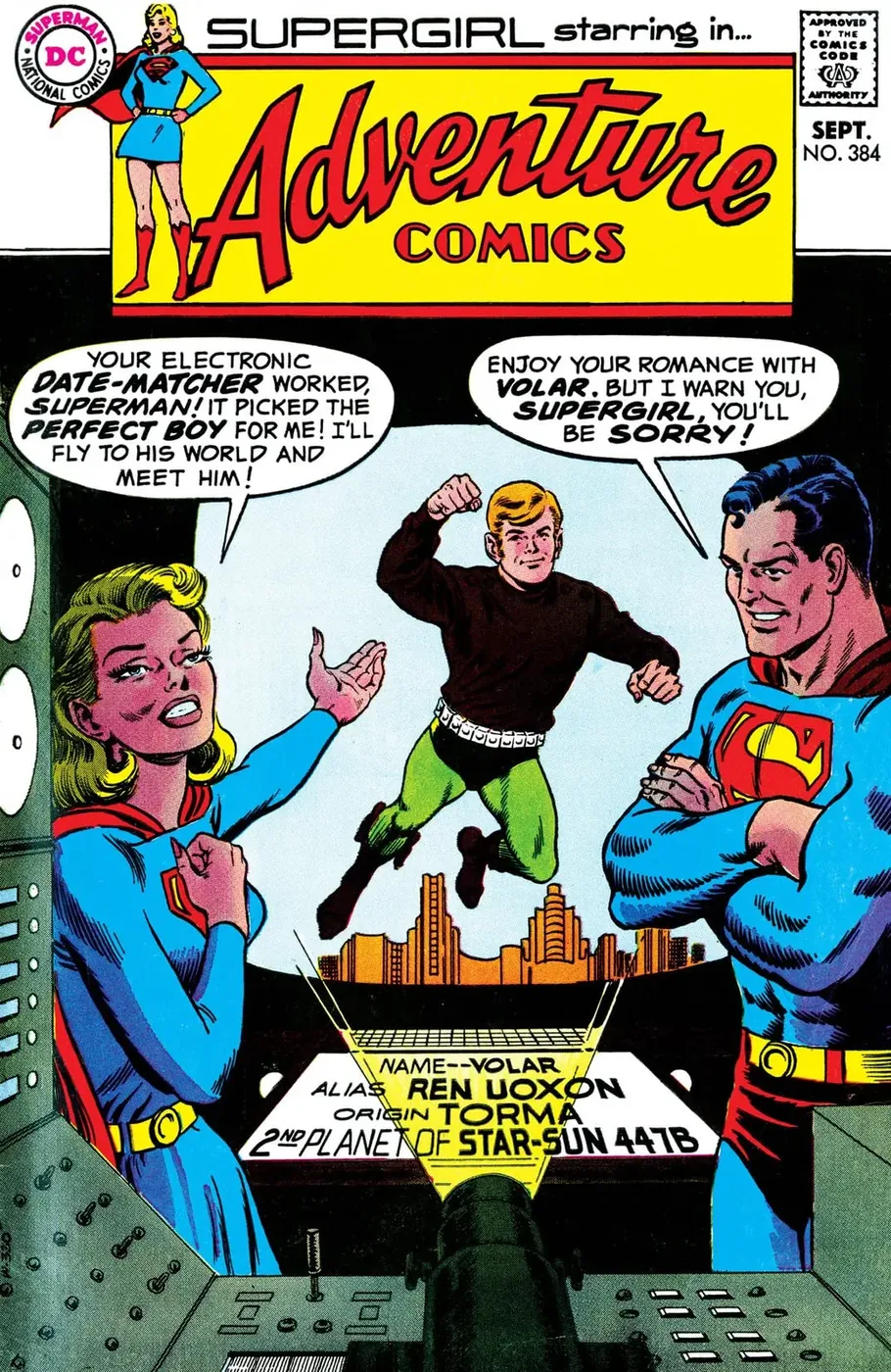 Cover of Adventure Comics #384