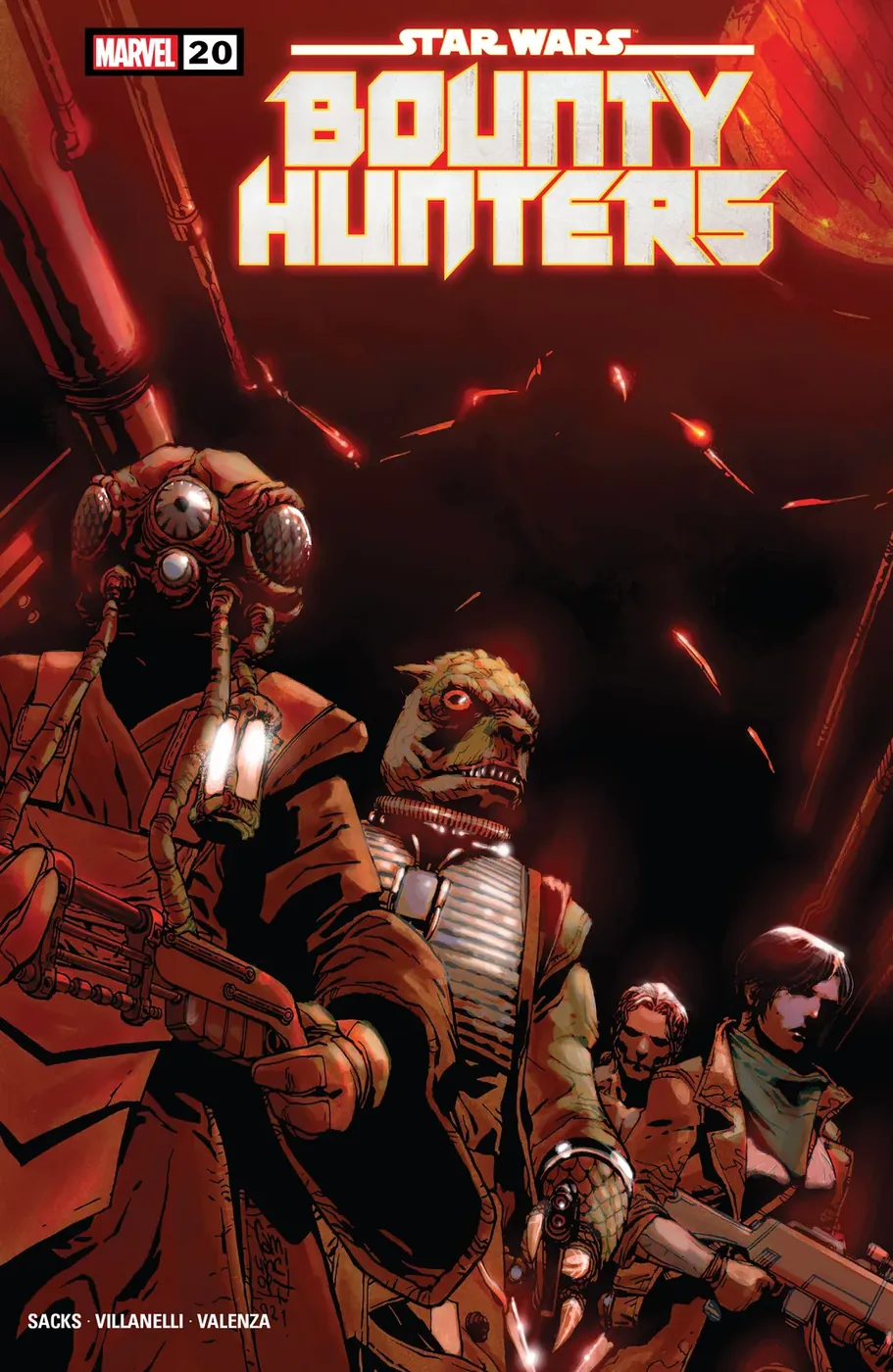 Cover of Star Wars: Bounty Hunters #20