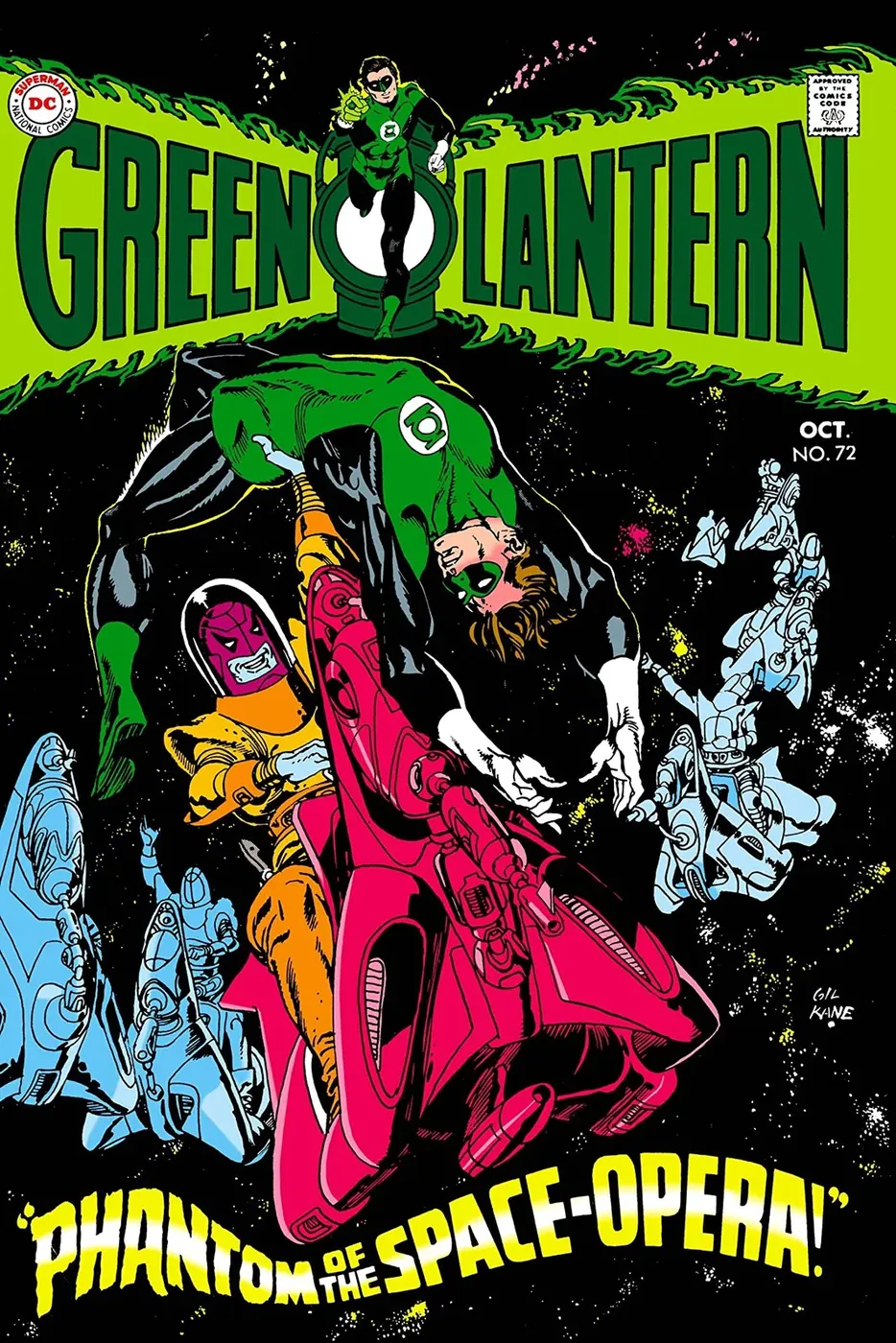Cover of Green Lantern #72