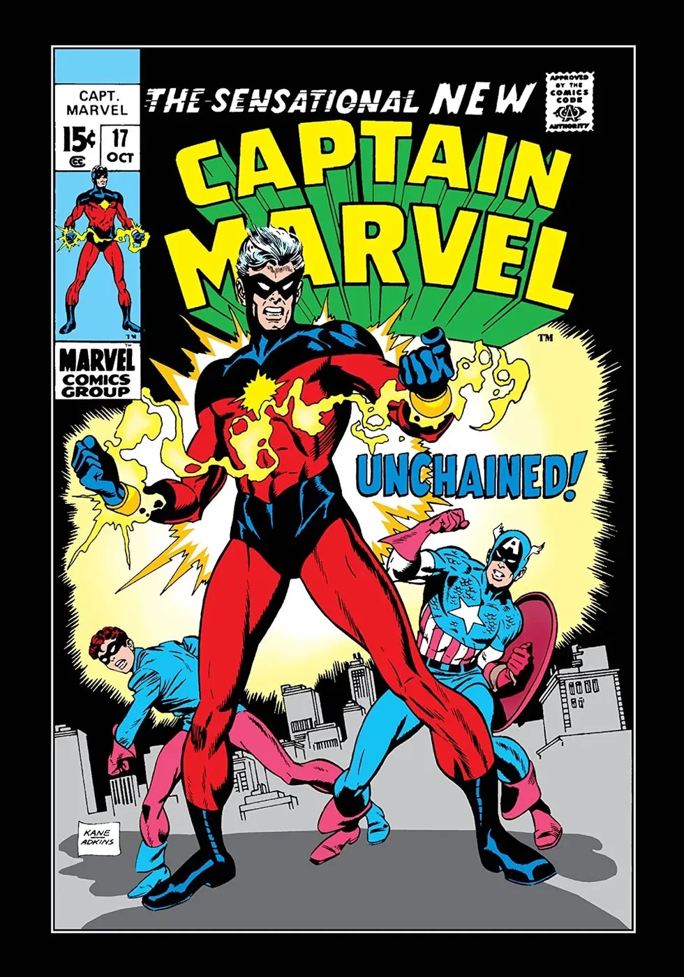 Cover of Captain Marvel #17
