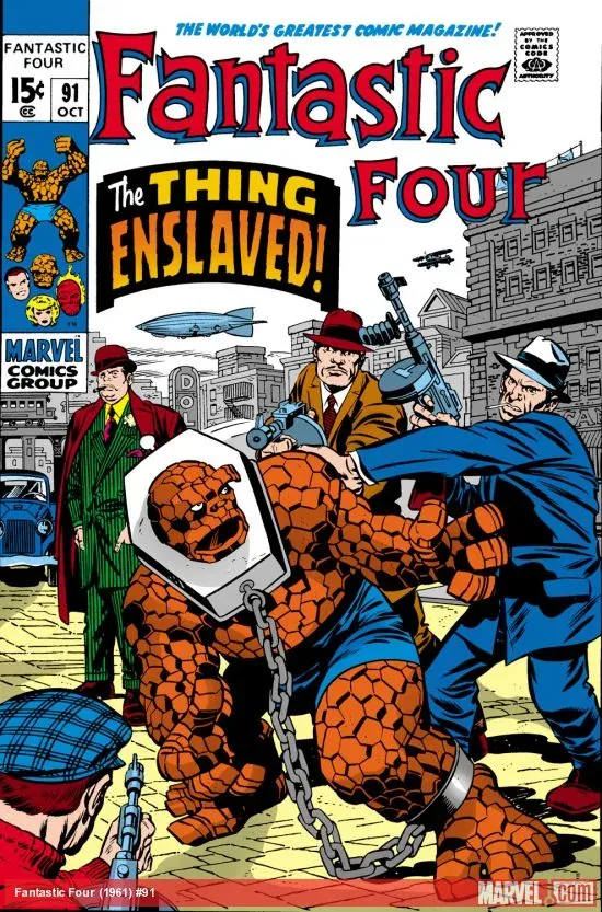 Cover of Fantastic Four #91