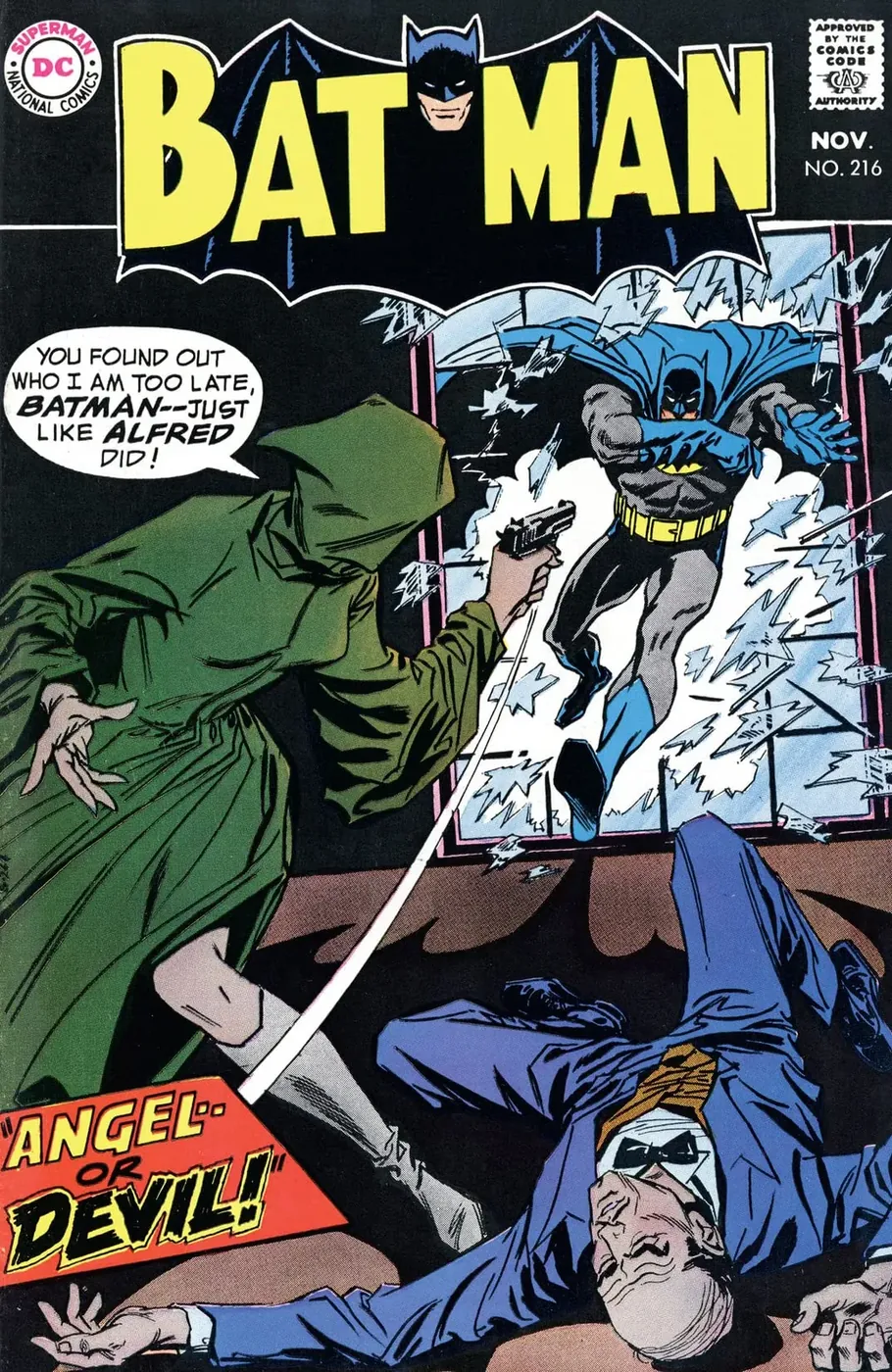 Cover of Batman #216