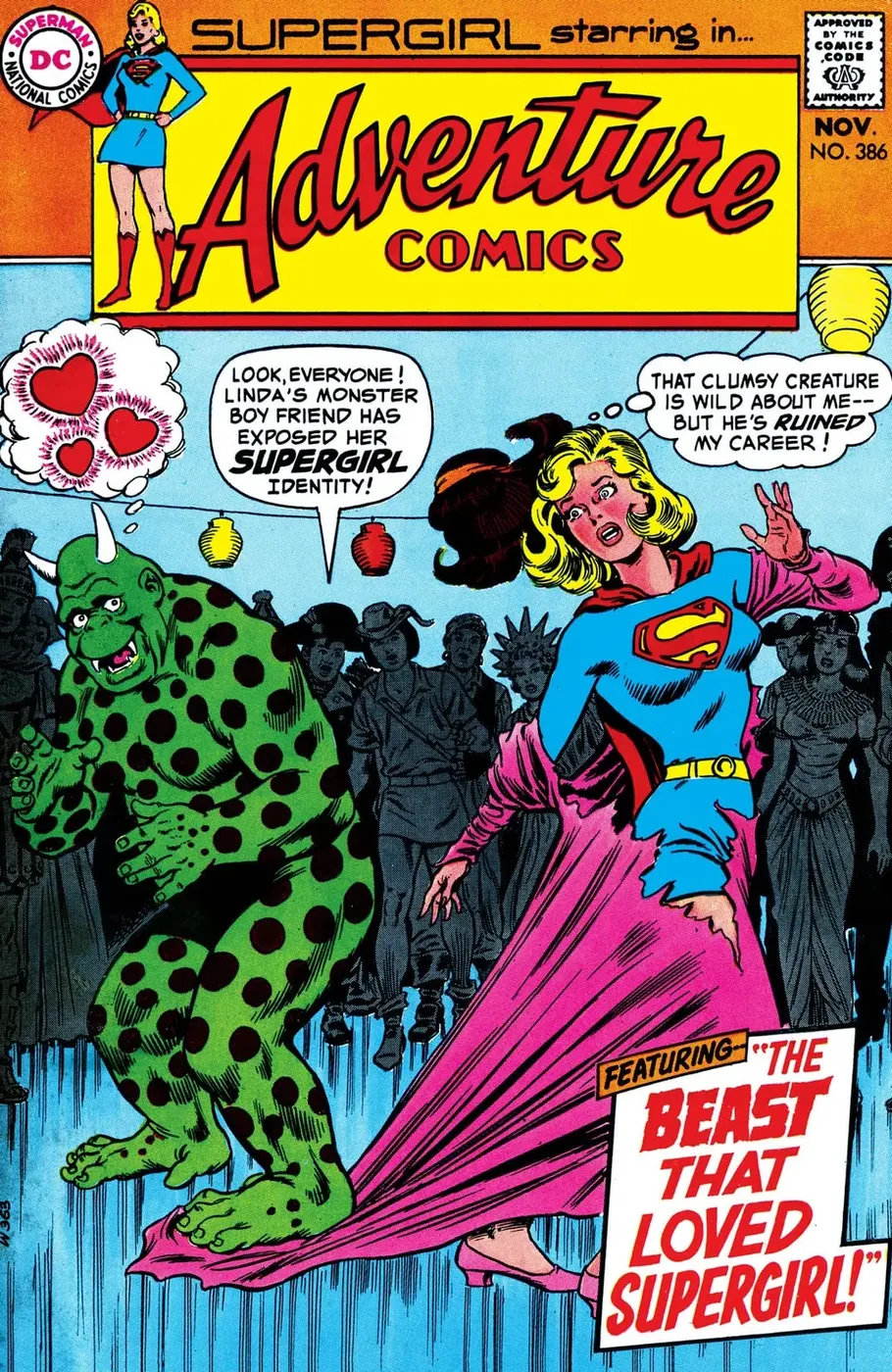 Cover of Adventure Comics #386