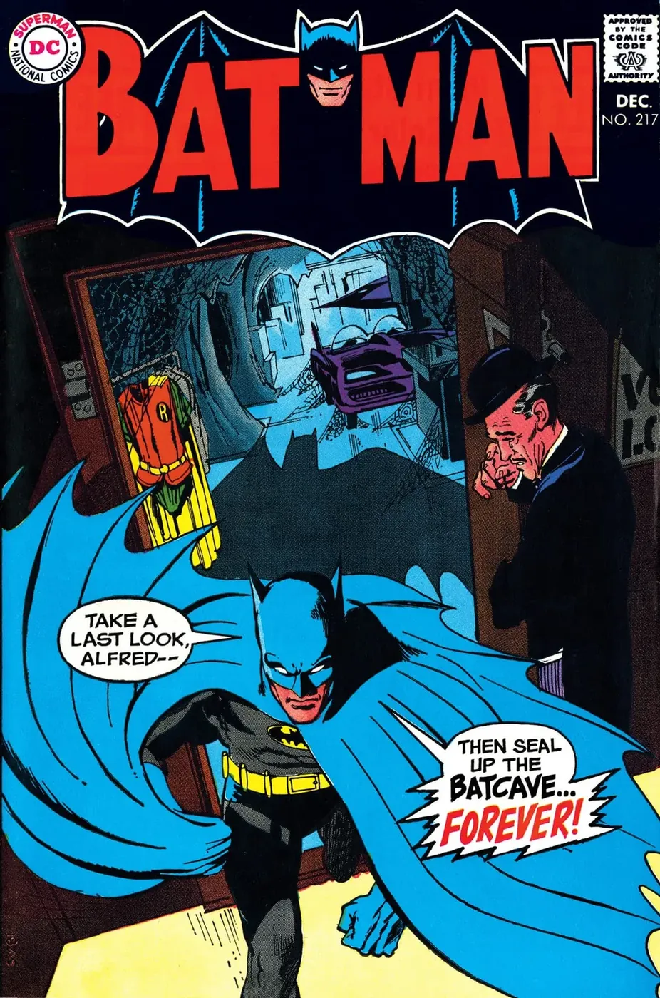 Cover of Batman #217