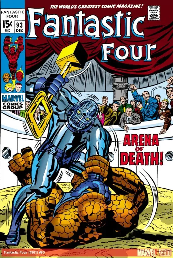 Cover of Fantastic Four #93
