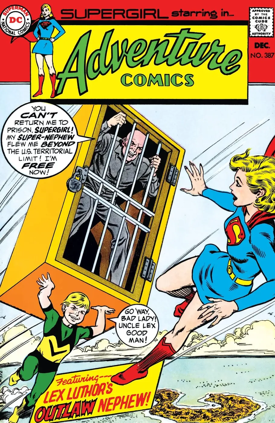 Cover of Adventure Comics #387