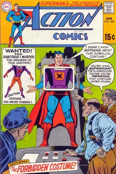 Cover of Action Comics #384