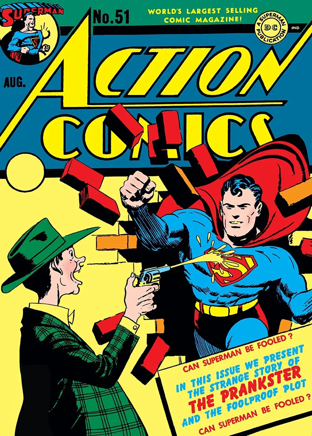 Cover of Action Comics #51